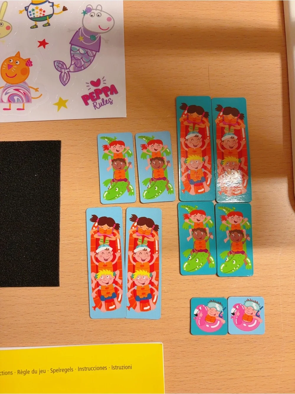HABA Board Game Floaty Fight Box SW + Peppa Pig Travel Tin